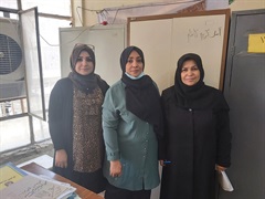 Rawnq Hassan Omran, Ala Ali Hussein, Nadia Jawad Al Mari